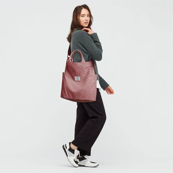 Corduroy Tote Bag, Large Messenger Bag Shoulder Hobo Anti Splash Crossbody Zippe - Picture 8 of 9